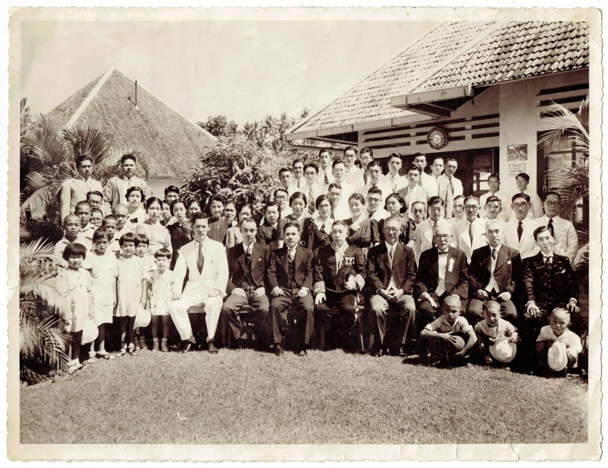 Manado Japan Association members in the 1930s